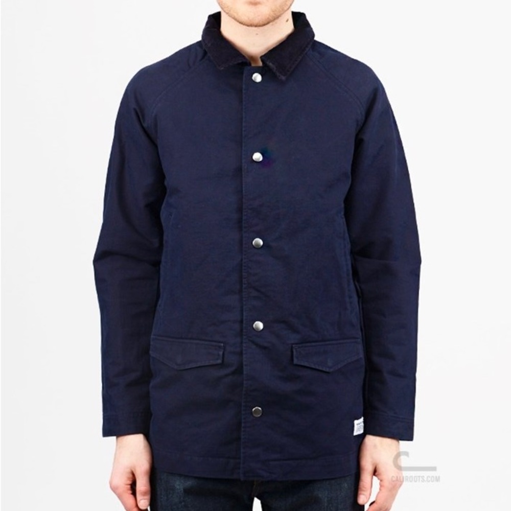 Norse Projects Bertram Broken Twill Jacket | Dark Indigo | Small